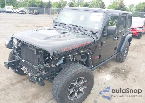 2022 Jeep Wrangler Unlimited Rubicon 4X4 from USA, damaged, VIN 1C4HJXFN0NW271351